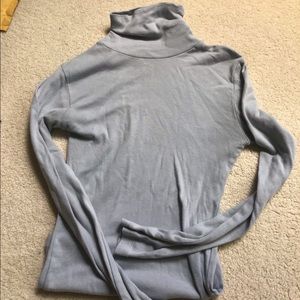 KOTN blue turtleneck